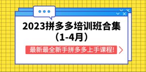 2023拼多多培训班合集（1-4月），最新最全新手拼多多上手课程!副业资源库-时光-中创中赚-福缘-冒泡创业网实操副业项目教程和创业项目大全副业资源库